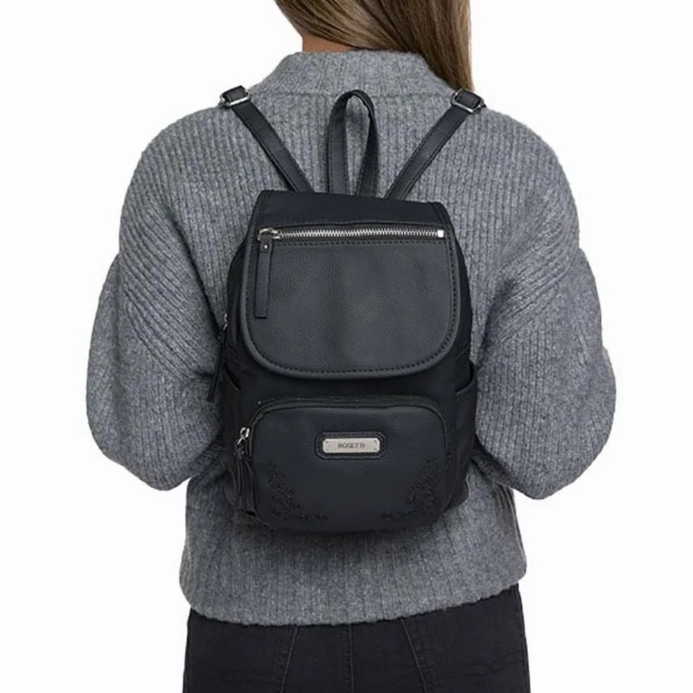 Rosetti Elegant Tinley Black Backpack - Picture 7 of 7